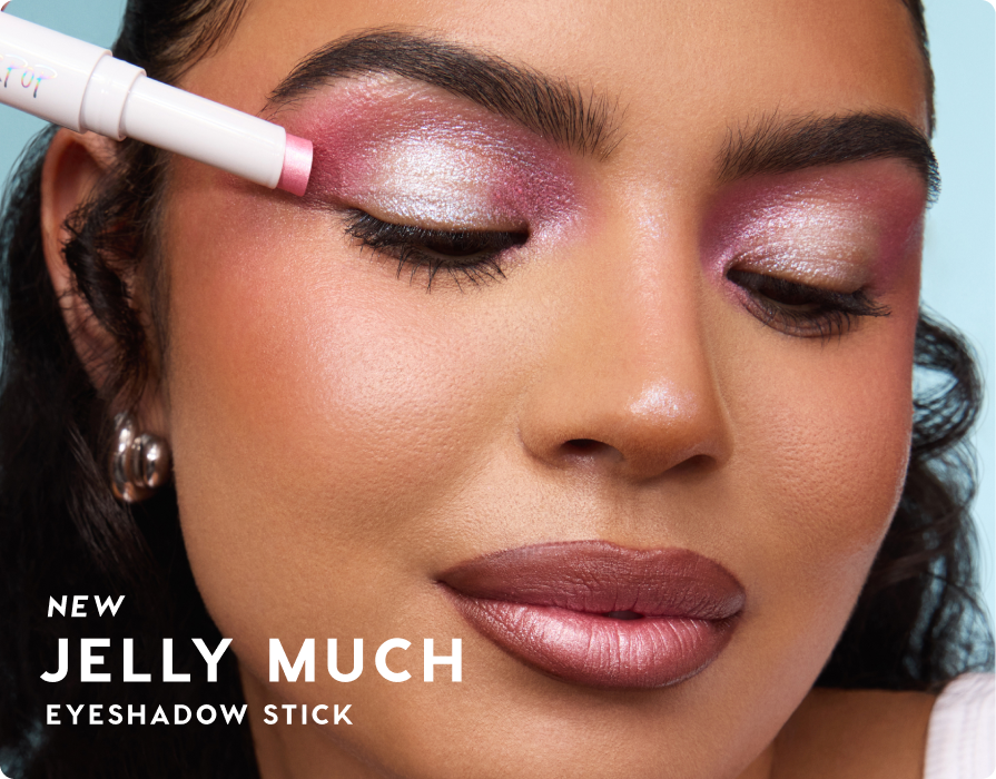 Jelly Much Eyeshadow Stick colour look